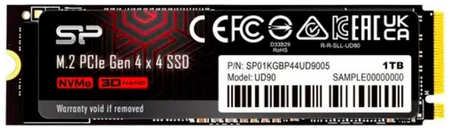 SSD накопитель Silicon Power UD90 M.2 2280 1 ТБ (SP01KGBP44UD9005) 965844427669838