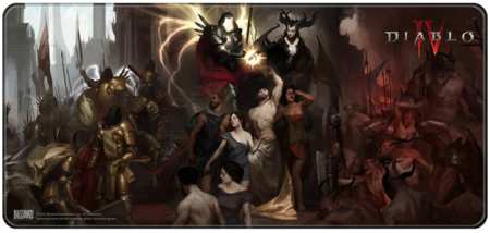 Коврик для мыши Blizzard: Diablo IV – Inarius And Lilith L 965844427760594