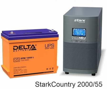 Stark Country 2000 Online, 16А + Delta DTM 1255 L STC2000/16+DTM1255LX4