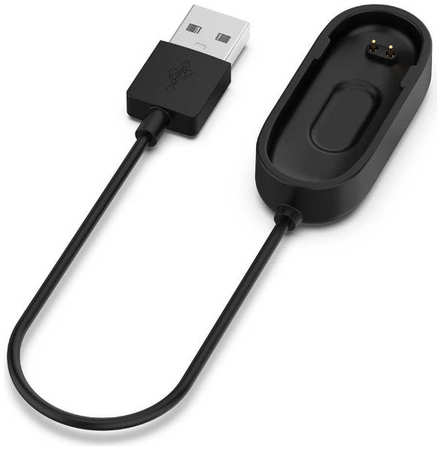 Кабель-зарядка USB для фитнес-браслета Xiaomi Mi Band 4, черный 965844427801131