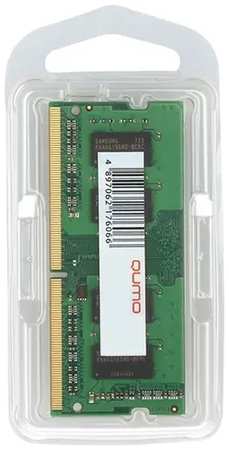 Оперативная память QUMO (QUM4S-16G2666P19), DDR4 1x16Gb, 2666MHz