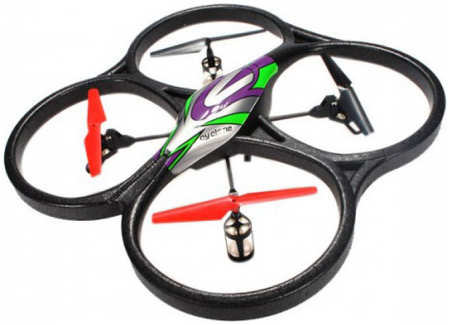 WLToys Радиоуправляемый квадрокоптер UFO Drones Headless Cyclone 2.4G WL Toys V333 965844427852523