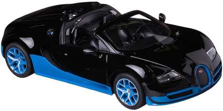 RASTAR Машина р/у 1:14 Bugatti Grand Sport Vitesse (Special version) сине-черный цвет, 2.4G 965844428437869