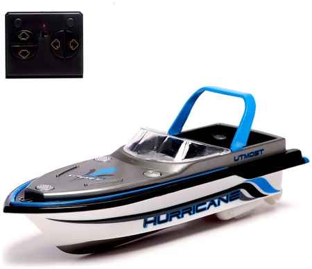 Bazar Катер радиоуправляемый Mini Boat, работает от аккумулятора, цвет синий 965844428521841