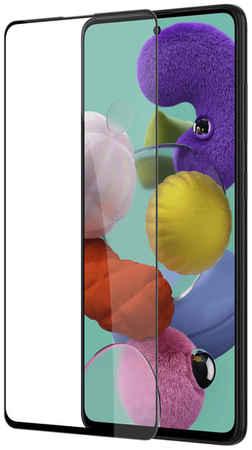 SVEKLA Защитное стекло для Samsung Galaxy M31S Red Line Full Screen Черное