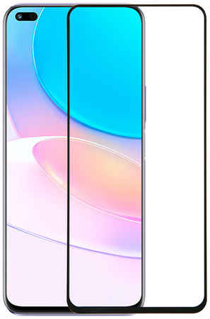 SVEKLA Защитное стекло для Huawei Nova 8i Red Line Full Screen 3D Черное