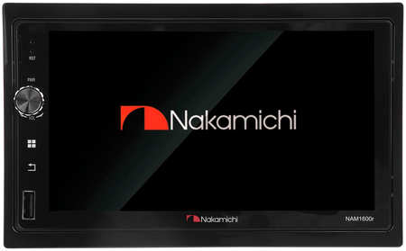 Автомагнитола с экраном 2DIN Nakamichi NAK-NAM1600r, 4х50 вт, магнитола сенсор 965844428692956