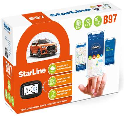 Автосигнализация StarLine B97 2SIM LTE-GPS 965844428695686