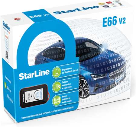 Автосигнализация StarLine E66 v2 ECO 965844429035282