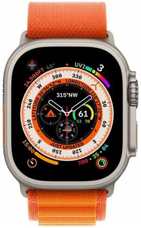 Смарт-часы Apple Watch Ultra 49mm Titanium Orange Alpine Large 965844429072460