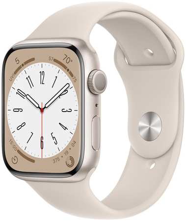 Смарт-часы Apple Watch Series 8 45mm Starlight Aluminium Sport M/L Watch Series 8 M/L 965844429072467