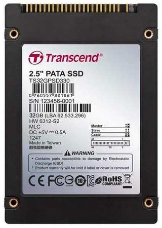SSD накопитель Transcend PSD330 2.5″ 32 ГБ (TS32GPSD330) 965844429246365