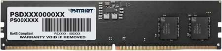 Patriot Memory Оперативная память Patriot Signature 8Gb DDR5 4800MHz (PSD58G520041) 965844429255297