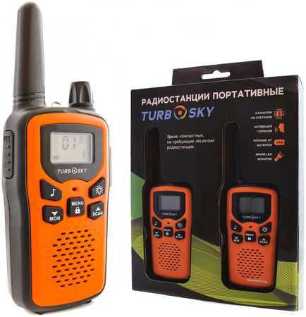 Комплект радиостанций Turbosky T35 Orange 965844429310768