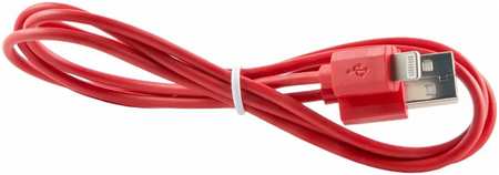 Кабель для зарядки и передачи данных Red Line USB-Lightning красный 3 м