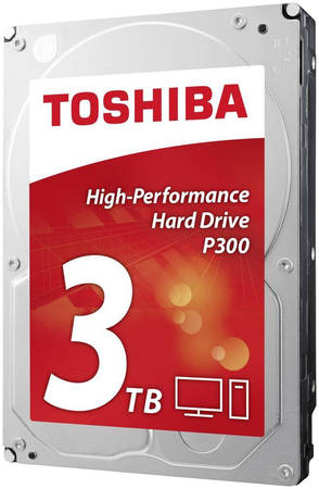 Жесткий диск Toshiba P300 3ТБ (HDWD130EZSTA)