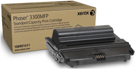 Картридж для лазерного принтера Xerox 106R01411, черный, оригинал 965844444101026