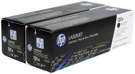 Картридж для лазерного принтера HP 131X (CF210XD) черный, оригинал 965844444101061
