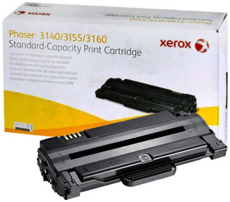 Картридж для лазерного принтера Xerox 108R00908, черный, оригинал 108R00907 965844444101156