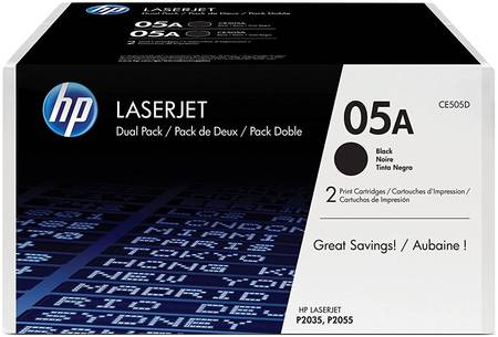 Картридж для лазерного принтера HP 05A (CE505D) черный, оригинал 965844444101210