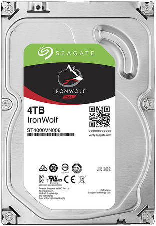 Жесткий диск Seagate IronWolf 4ТБ (ST4000VN008)