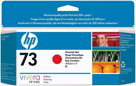 Картридж для струйного принтера HP 73 (CD951A) красный, оригинал 965844444101738