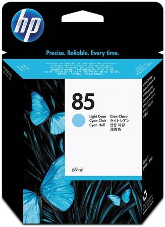 Картридж для струйного принтера HP 85 (C9428A) голубой, оригинал 965844444101860