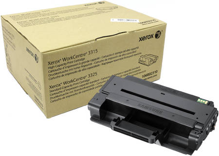 Картридж для лазерного принтера Xerox 106R02310, черный, оригинал 965844444102886
