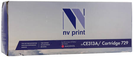Картридж для лазерного принтера NV Print CE313A/729M, пурпурный NV-CE313A/729M 965844444103571