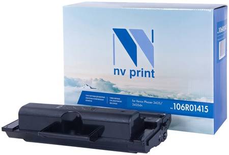 Картридж для лазерного принтера NV Print 106R01415, черный NV-106R01415 965844444103578
