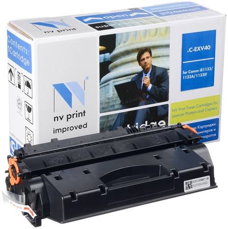 Картридж для лазерного принтера NV Print CEXV40, черный NV-CEXV40 965844444103587
