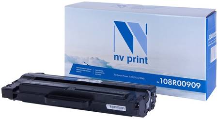 Картридж для лазерного принтера NV Print 108R00909, черный NV-108R00909 965844444105466