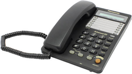 Проводной телефон Panasonic KX-TS2365RUB черный 965844444106748