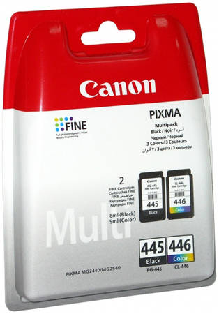 Картридж струйный Canon PG-445/CL-446, многоцветный (8283B004) 965844444107551