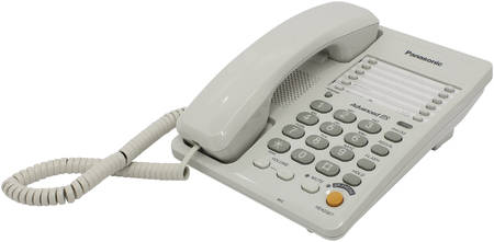 Проводной телефон Panasonic KX-TS2363RUW белый 965844444107780