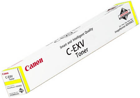Картридж для лазерного принтера Canon C-EXV 51LY (0487C002) желтый, оригинал 965844444109282