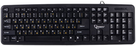 Проводная клавиатура Gembird KB-8320U-Ru_Lat-BL