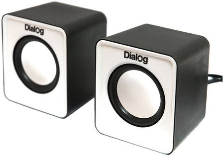 Колонки компьютерные Dialog Colibri AC-02UP Black/White 965844444109552