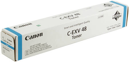 Тонер для лазерного принтера Canon C-EXV 48 (9107B002) голубой, оригинал 965844444109724