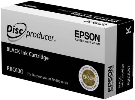 Картридж для струйного принтера Epson C13S020452, черный, оригинал 965844444109756