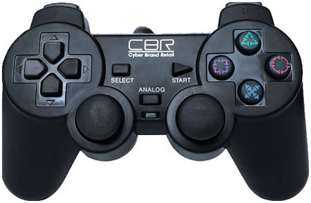 Геймпад CBR CBG 950 для PC/Playstation 2/Playstation 3 Black 965844444191308