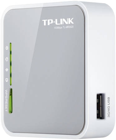 Точка доступа Wi-Fi TP-Link TL-MR3020 White 965844444191736