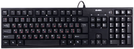 Проводная клавиатура Sven Standard 304 (SV-03100304UB)