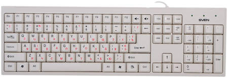 Проводная клавиатура Sven Standard 303 White (SV-03100303UW) 965844444192978