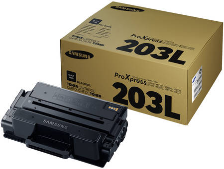 Картридж для лазерного принтера Samsung MLT-D203L, черный, оригинал 965844444193402