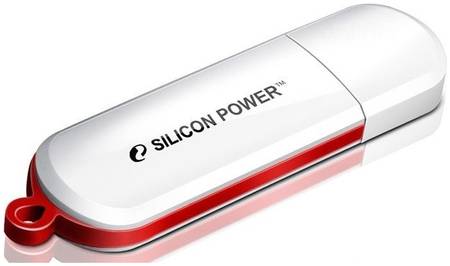 Флешка Silicon Power LuxMini 320 8ГБ (SP008GBUF2320V1W)