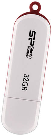 Флешка Silicon Power LuxMini 320 32ГБ White (SP032GBUF2320V1W) 965844444194389