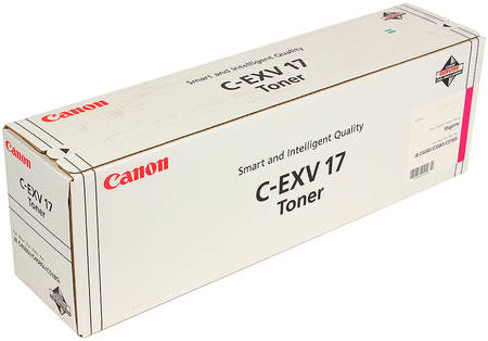 Картридж для лазерного принтера Canon C-EXV17M (0260B002) пурпурный, оригинал 965844444196538