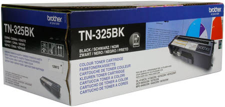 Картридж для лазерного принтера Brother TN-325BK, черный, оригинал 965844444197172
