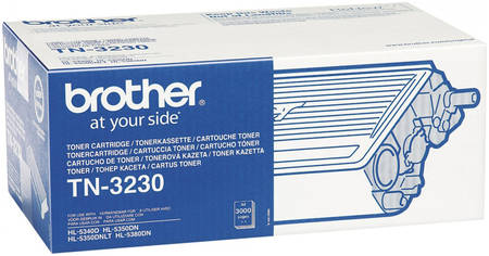 Картридж для лазерного принтера Brother TN-3230, черный, оригинал 965844444197252